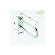 BEMETA - Barre d'appui en forme U HELP en acier inoxydable - vignette