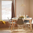 C-CREATION - Suspension Mistone - lamelle de bois coloris naturel - vignette