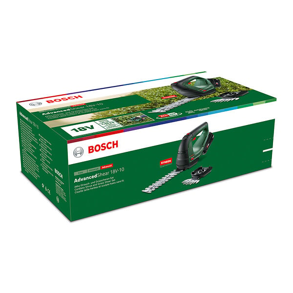 BOSCH - Taille-herbes AdvancedShear 18V - 1 batterie 2,5Ah - large