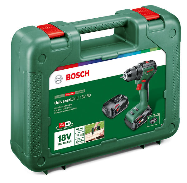 BOSCH - Perceuse-visseuse sans fil UniversalDrill - 18V - 60 Nm - large