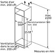 SIEMENS - Réfrigérateur 1 Porte Intégrable à Pantographe 248l - KI72LADE0 - vignette
