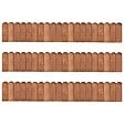 VIDAXL - vidaXL Rouleaux de bordure 3 pcs 120 cm bois de pin imprégné - vignette