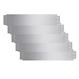 VIDAXL - vidaXL Bordure de pelouse 5 pcs Acier galvanisé 100 x 19 cm - vignette
