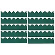 VIDAXL - vidaXL Bordures de jardin 10 pcs Vert 65x15 cm PP - vignette