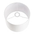 SLV - Abat-jour Rond Fenda Slv - Ø 300mm - H 200mm - Textile - Blanc - vignette