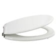MSV - Abattant WC MDF Blanc - Fermeture amortie - vignette