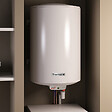 THERMOR - Chauffe-eau vertical mural étroit Duralis Thermor - 200L - 2200W - 4 personnes- Blanc - vignette