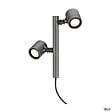 SLV - Borne extérieure SLV MYRA SPOT avec LED intégrée, anthracite pour éclairage de jardin - vignette