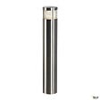 SLV - Borne extérieure SLV VAP SLIM, inox brossé, E27, 20W max, IP44, inox 304 - Hauteur 60 cm - vignette
