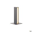 SLV - Borne extérieure SLV H-POL anthracite avec LED, Hauteur 30 cm - vignette