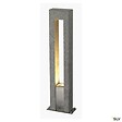 SLV - Borne extérieure SLV ARROCK ARC, gris, GU10/QPAR51, 35W max, IP44, granite, inox 304 - vignette