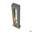 SLV - Borne extérieure SLV ARROCK ARC, gris, GU10/QPAR51, 35W max, IP44, granite, inox 304 - vignette