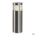 SLV - Borne extérieure SLV VAP SLIM, inox brossé, E27, 20W max, IP44, inox 304 - Hauteur 30 cm - vignette