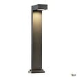 SLV - Borne extérieure SLV QUADRASYL 75, GX53/TCR-TSE, 11W - Coloris anthracite - vignette