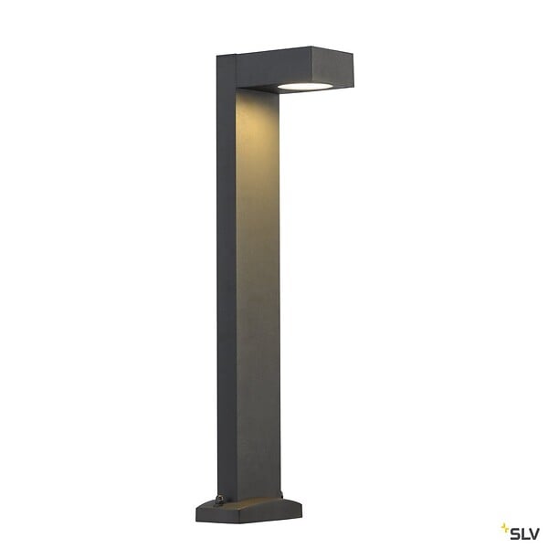 SLV - Borne extérieure SLV QUADRASYL 75, GX53/TCR-TSE, 11W - Coloris anthracite - large
