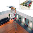 Matisere - Escalier escamotable - Ouverture du plafond de 70 x 130cm - LML70130-2 - vignette