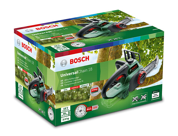 BOSCH - Tronçonneuse sans-fil UniversalChain 18V - 20cm - large