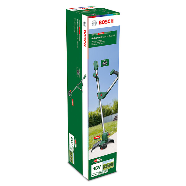 BOSCH - Coupe-bordure sans fil 18V UniversalGrassCut 18 sans batterie - large