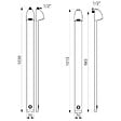 DELABIE - Panneau de douche temporisé adapté PMR SPORTING 2 Delabie  714700 - vignette
