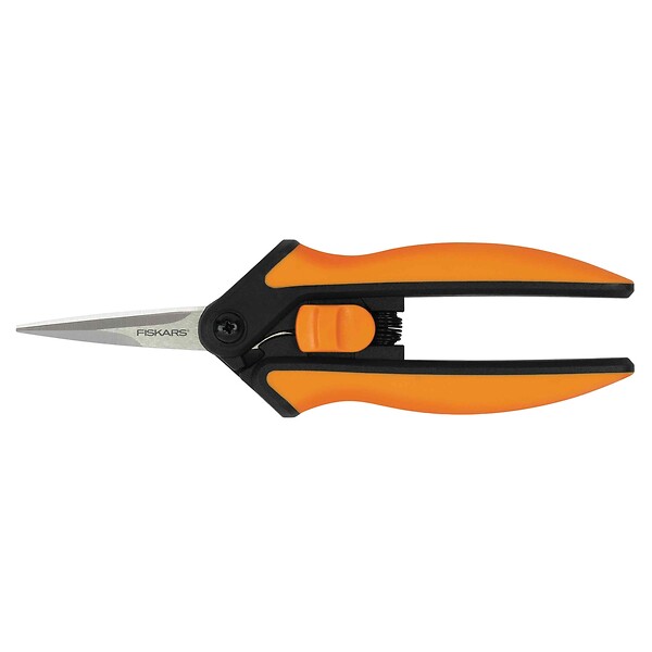 FISKARS - Ciseaux fleurs Microtip Solid SP13 Taille précision - large