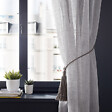 VCREATIONS - Embrasse aimantée avec pompon gris clair - vignette