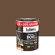 JULIEN - Peinture Bois Extérieur Satin - Brun Normandie - 2.5L - vignette
