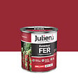 JULIEN - Peinture antirouille fer - Rouge agricole - 0,5L - vignette