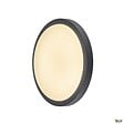 SLV - Applique et plafonnier extérieur AINOS, anthracite, avec LED intégrée, 21W, 3000K, IP44 - vignette