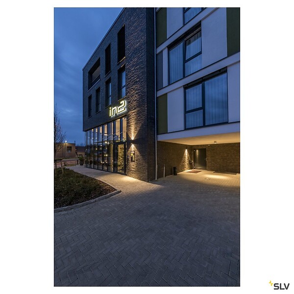 SLV - Applique extérieure SLV BIG THEO FLOOD UP/DOWN, anthracite avec LED intégrée, 42W, 3000K, IP44 - large