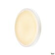 SLV - Applique et plafonnier extérieur rond SLV AINOS, blanc, LED, 22W, 3000K, IP44, détecteur de mouvements - vignette