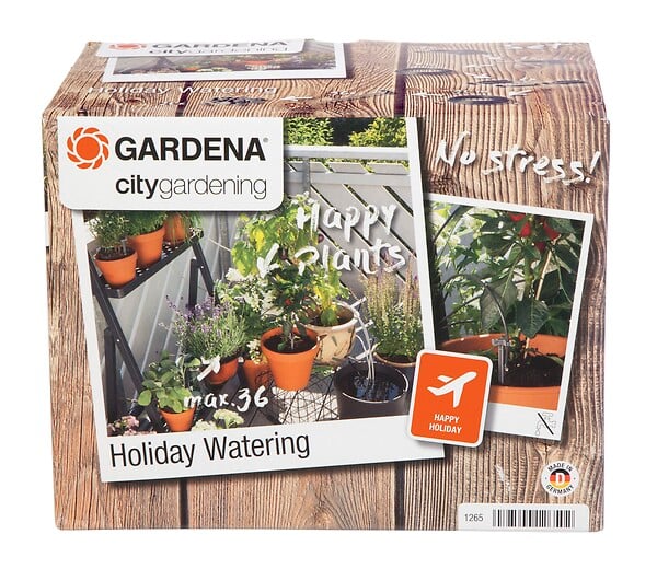 GARDENA - Kit arrosage automatique 36 pots - Pompe 14V - Minuterie - large