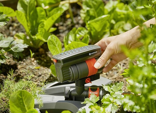 GARDENA - Arroseur oscillant compact - AquaZoom - 216m² - large
