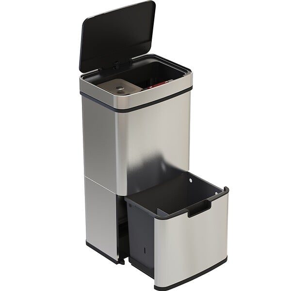 KITCHEN MOVE - Poubelle automatique tri sélectif NARVIK 75L - large