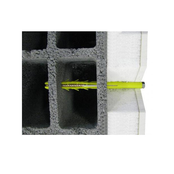 ING FIXATION - Sachet de 2 chevilles universelles M6 et M8 ING Fixations - Longueur 240mm - ø12 - large