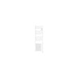 THERMOR - Sècheserviettes Riva 4 étroit avec soufflerie blanc satin 1500W - vignette