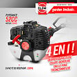 ELEM GARDEN TECHNIC - Outil multifonctions 4 en 1(débroussailleuse - taille haies - élagueuse) - 52cc - Sac de transport - vignette