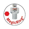 WIHA - Jeu de 7 clés mâles 6 pans tête sphérique 25 MagicRing en PocketStar - vignette