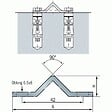 COMMUNELLO - RAIL G.TRIANGLE VISSER 3M 293 - vignette