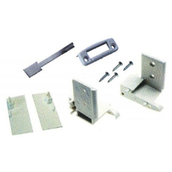 BILCOCQ - Seuil PL 60R REHAU finition argent longueur 6m pour porte d'entrée en applique - large