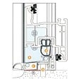 BILCOCQ - Seuil PL 60R REHAU finition argent longueur 6m pour porte d'entrée en applique - vignette