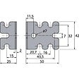 HETTICH - Equerre d'assemblage - Hettich - 24832 - Boite de 50 - vignette