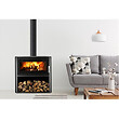 SUPRA - Poêle à Bois 7.7kw Noir - FR9010570B - vignette