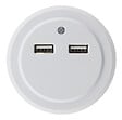 OTIO - Veilleuse LED automatique avec 2 ports USB - Otio - vignette