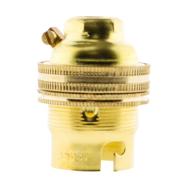 ZENITECH - Douille B22 laiton bague borne de terre - double - Zenitech - large