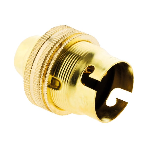 ZENITECH - Douille B22 laiton bague borne de terre - double - Zenitech - large