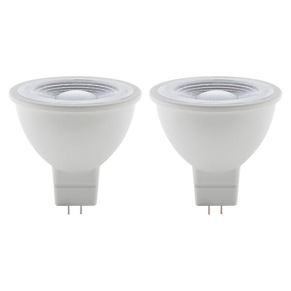 ELEXITY - Lot de 2 spots LED 3,5W GU5,3 250lm 2700K - Blanc chaud - Elexity - large
