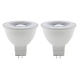 ELEXITY - Lot de 2 spots LED 3,5W GU5,3 250lm 2700K - Blanc chaud - Elexity - vignette