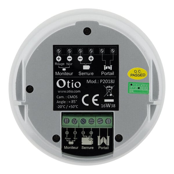 OTIO - Platine de rue Moon pour portier vidéo à composer - Otio - large