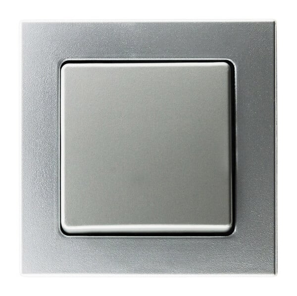 BELVUE - Bouton poussoir saillie gris - Bel'Vue - Zenitech - large