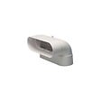 ALDES - Coude vertical 90° Minigaine pour conduits rigides PVC - 60 x 200mm - vignette